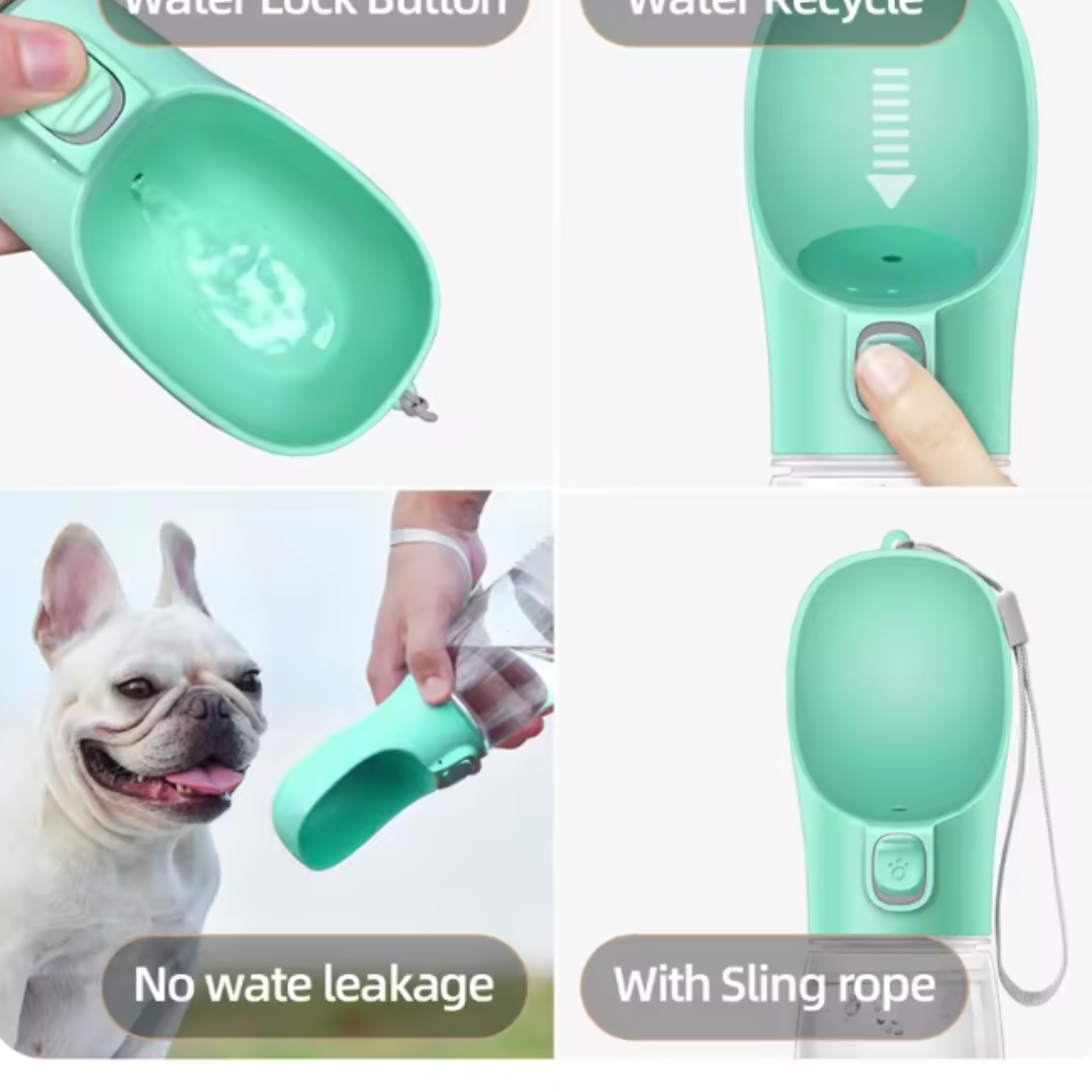 Waggly botella de agua para mascotas